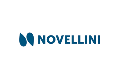 Logotipo Novellini proveedor de mamparas de baño