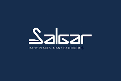 Logotipo de Sagar, proveedor de muebles de baño